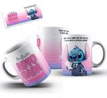 Caneca Personalizada Profissões - Stitch + Caixa Presente - Presente Criativo e Exclusivo