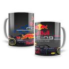 Caneca Personalizada Red Bull Fórmula 1 Em Porcelana 325Ml