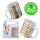 Caneca Personalizada Religiosa - N Sra da Pompéia M1 2 unid