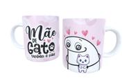 Caneca Pet Flork Mãe De Gato Também É Mãe