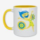 Caneca Pop Cerâmica 350Ml Sentimentos DivertidaMente Oficial