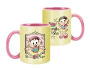 Caneca porcelana 300ml magali princesa turma da monica can016