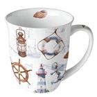 Caneca Porcelana Ambiente 400ml Bem-vindo a Bordo