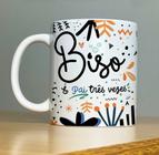 Caneca Porcelana Biso - Zoom Paper