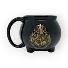 Caneca porcelana caldeirao hogwarts 500ml - zona criativa