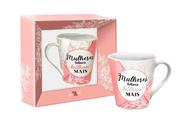 Caneca Porcelana Criativa Mulheres Felizes Brilham Mais - Artebel