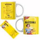 Caneca Porcelana Dia das Mães Maizena Mãezona