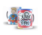Caneca Porcelana Dia dos Pais Super Pai