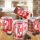 Caneca Porcelana Divertida Páscoa Kit Kat