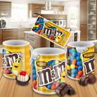 Caneca Porcelana Divertida Páscoa M&Ms