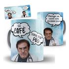 Caneca Porcelana Dr Nowzaradan (só Café, Solta Esse Pão) 325ml Xícara Presente Humor