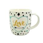 Caneca Porcelana Estampada Café ou Sweet Life