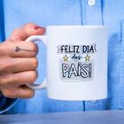 Caneca Porcelana Feliz dia dos Pais Est.Ilust 22.18 - Dia dos Pais Zlprint