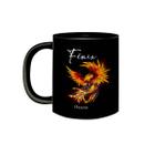 Caneca Porcelana Fênix Renascimento Phoenix Presente 325mL - VilelaGG