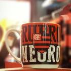 Caneca Porcelana Flamengo Xícara Café Rubro Negro Oficial