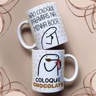 Caneca Porcelana Florks Páscoa 03 325ml - Jaques Personalizados