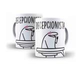 Caneca Porcelana Humor Flork Decepcionista - Villa Caneca