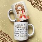 Caneca Porcelana Jesus Cute Páscoa 01 325ml - Jaques Personalizados