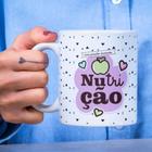 Caneca Porcelana Nutrição Est. Dajuli - Profissões Zlprint