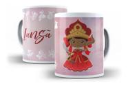 Caneca Porcelana Orixá Iansã Candomblé e Umbanda - Villa Caneca