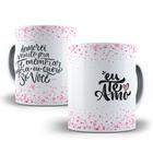 Caneca porcelana personalizada - presente para Namorado (a) Eu te amo! - Print sua ideia Personalizados