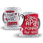 Caneca porcelana personalizada - presente para Namorado Sou apaixonada por você! - Print sua ideia Personalizados