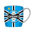 Caneca Porcelana Premium BrasFoot Grêmio 03 300 ML Urban Licenciada Branco