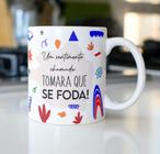 Caneca Porcelana Um Sentimento Chamado Tomara Que Se Foda Est. Humor By Lan- Zlprint