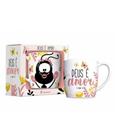 Caneca porcelana urban 360ml - smilinguido deus e amor - BRASFOOT