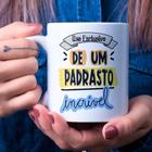 Caneca Porcelana Uso Exclusivo de um Super Padrasto Incrível - Dia dos Pais Zlprint