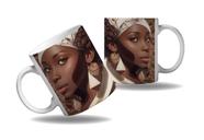 Caneca Presente Africa Mulheres Negras Pretas Cultura Negra - Enjoy Shop