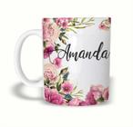 Caneca Presente Especial De Natal Amanda de Plástico Rígido - Naltic