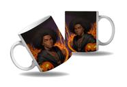 Caneca Presente Halloween Terror Bruxos Afro Negros Africa 1