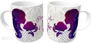 Caneca Presente Porcelana 325Ml Tema Mãe Amor De Mãe