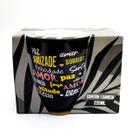 Caneca Preta escritório home office 220ml Decorada Frases