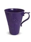 Caneca Primavera Alto Relevo 400Ml Plástica Arqplast