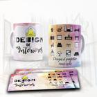 Caneca profissões: Design de interiores - LiveSub