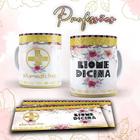 Caneca profissões glitter - Biomedicina