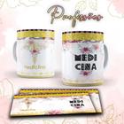 Caneca profissões glitter - Medicina - Modelo S