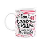 Caneca Profissões - Sou Engenheira - branca