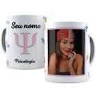 Caneca psicologia com nome e foto personalizados - Mago das Camisas