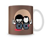 Caneca Pulp Fiction Vicent Jules Desnho - Starnerd