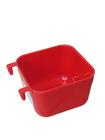 Caneca Quadrada Para Canto Pet 200 Ml Toco Tucano Vermelho