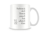 Caneca Química Bicarbonato de ódio - Artgeek