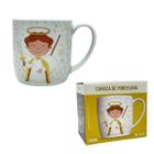 Caneca Religiosa Em Porcelana 360mL Coleção Santinhos - AllMix - Vários Modelos Para Escolher