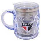 Caneca São Paulo Futebol Clube Térmica Com Tampa - 500ml - Mileno