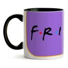 Caneca Série Friends Logo Roxo