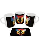 Caneca Attack on Titan shingeki no kyojin - Kaezu - Caneca - Magazine Luiza