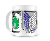 Caneca Attack on Titan shingeki no kyojin - Kaezu - Caneca - Magazine Luiza