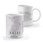 Caneca Signo "Áries" - Personalizada